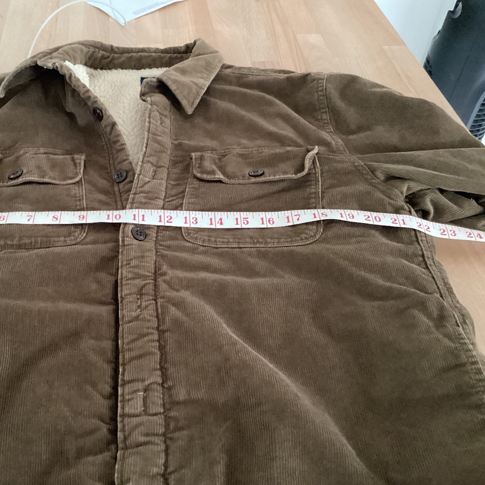 Excellent J.Crew Mens Corduroy Sherpa Lined Jacket Size M - Picture 11 of 12